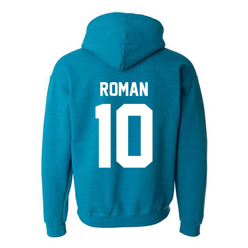 Coastal Carolina - NCAA Football : Travis Roman - Classic Fashion Shersey Hooded Sweatshirt-1