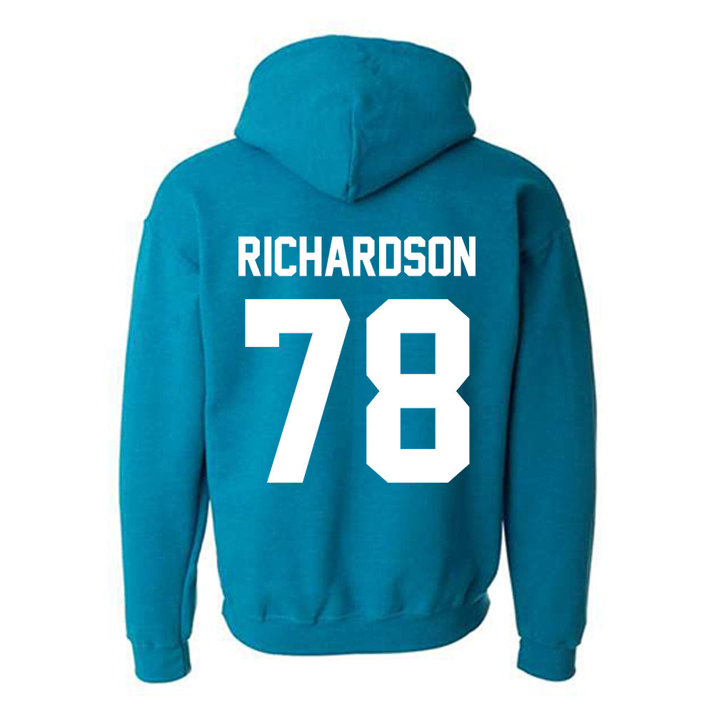 Coastal Carolina - NCAA Football : Daughtry Richardson - Classic Fashion Shersey Hooded Sweatshirt-1
