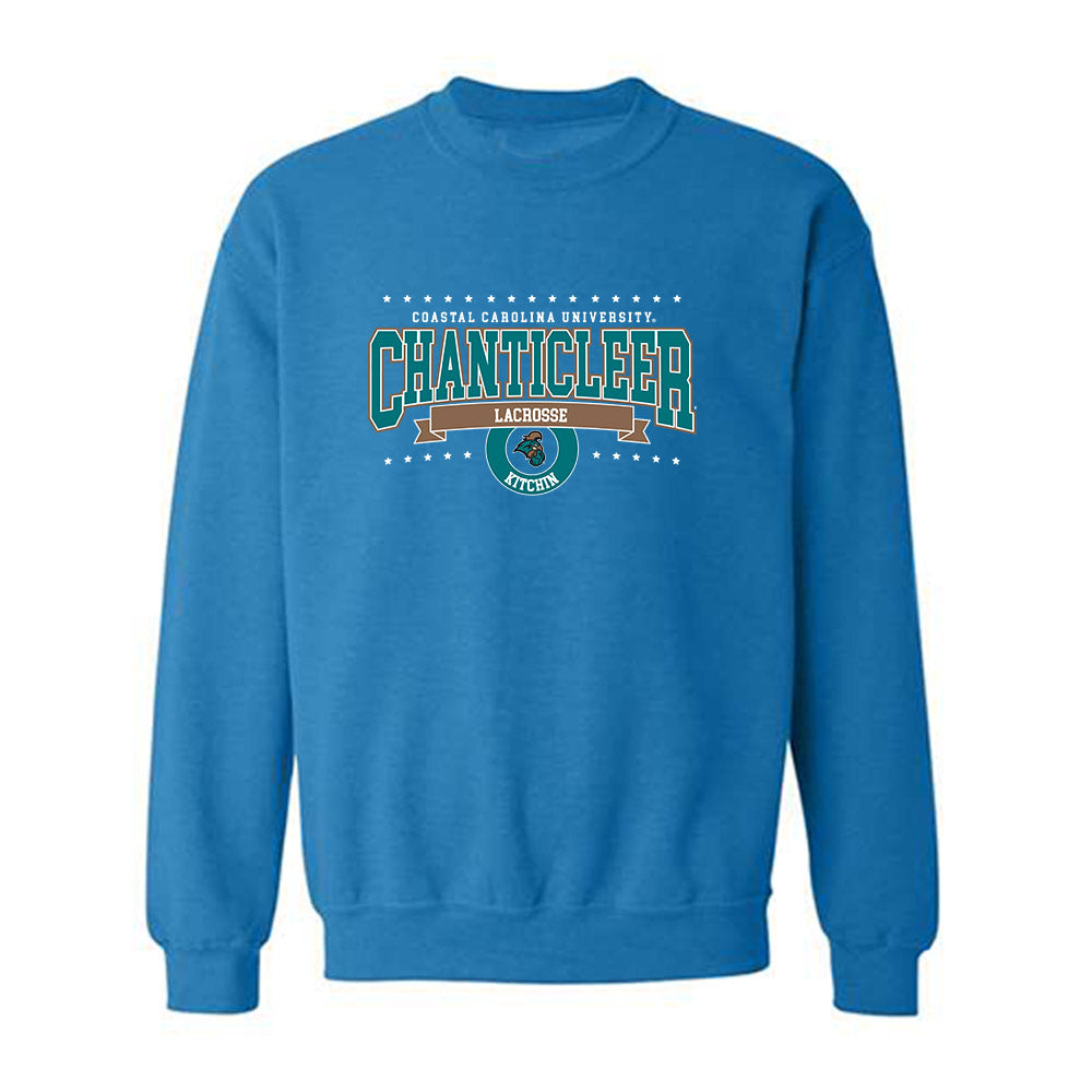 Coastal Carolina - NCAA Women's Lacrosse : Evelyn Kitchin - Classic Fashion Shersey Crewneck Sweatshirt