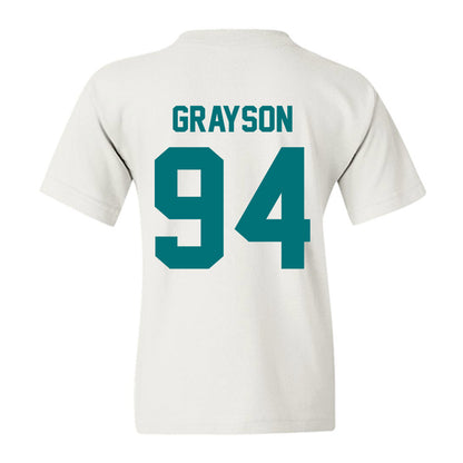 Coastal Carolina - NCAA Football : Donovan Grayson - Classic Fashion Shersey Youth T-Shirt-1