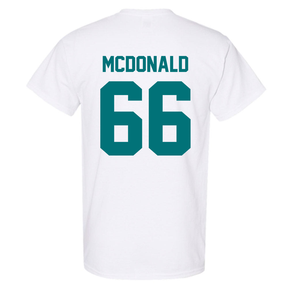 Coastal Carolina - NCAA Football : Kain McDonald - Classic Fashion Shersey T-Shirt-1