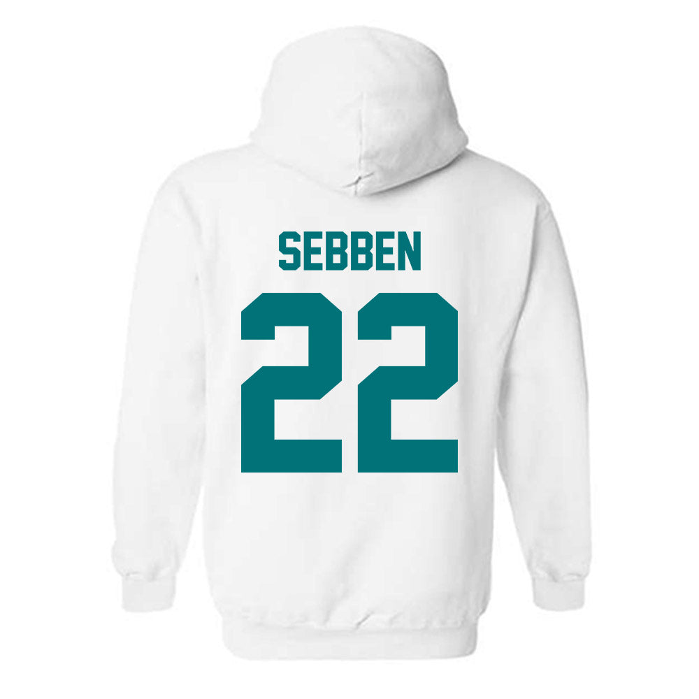 Coastal Carolina - NCAA Women's Lacrosse : Ava Sebben - Classic Fashion Shersey Hooded Sweatshirt-1