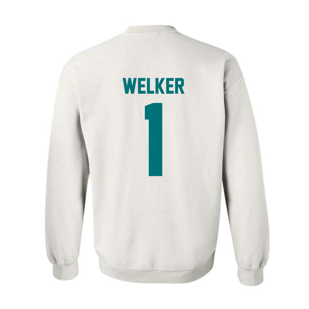 Coastal Carolina - NCAA Women's Volleyball : Hatteras Welker - Classic Fashion Shersey Crewneck Sweatshirt-1
