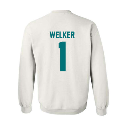 Coastal Carolina - NCAA Women's Volleyball : Hatteras Welker - Classic Fashion Shersey Crewneck Sweatshirt-1