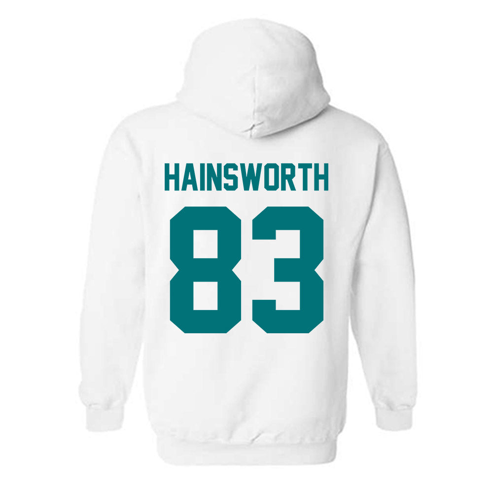 Coastal Carolina - NCAA Football : Kd Hainsworth - Classic Fashion Shersey Hooded Sweatshirt-1