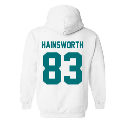 Coastal Carolina - NCAA Football : Kd Hainsworth - Classic Fashion Shersey Hooded Sweatshirt-1