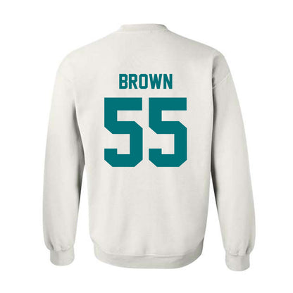 Coastal Carolina - NCAA Football : Tray Brown - Classic Fashion Shersey Crewneck Sweatshirt-1