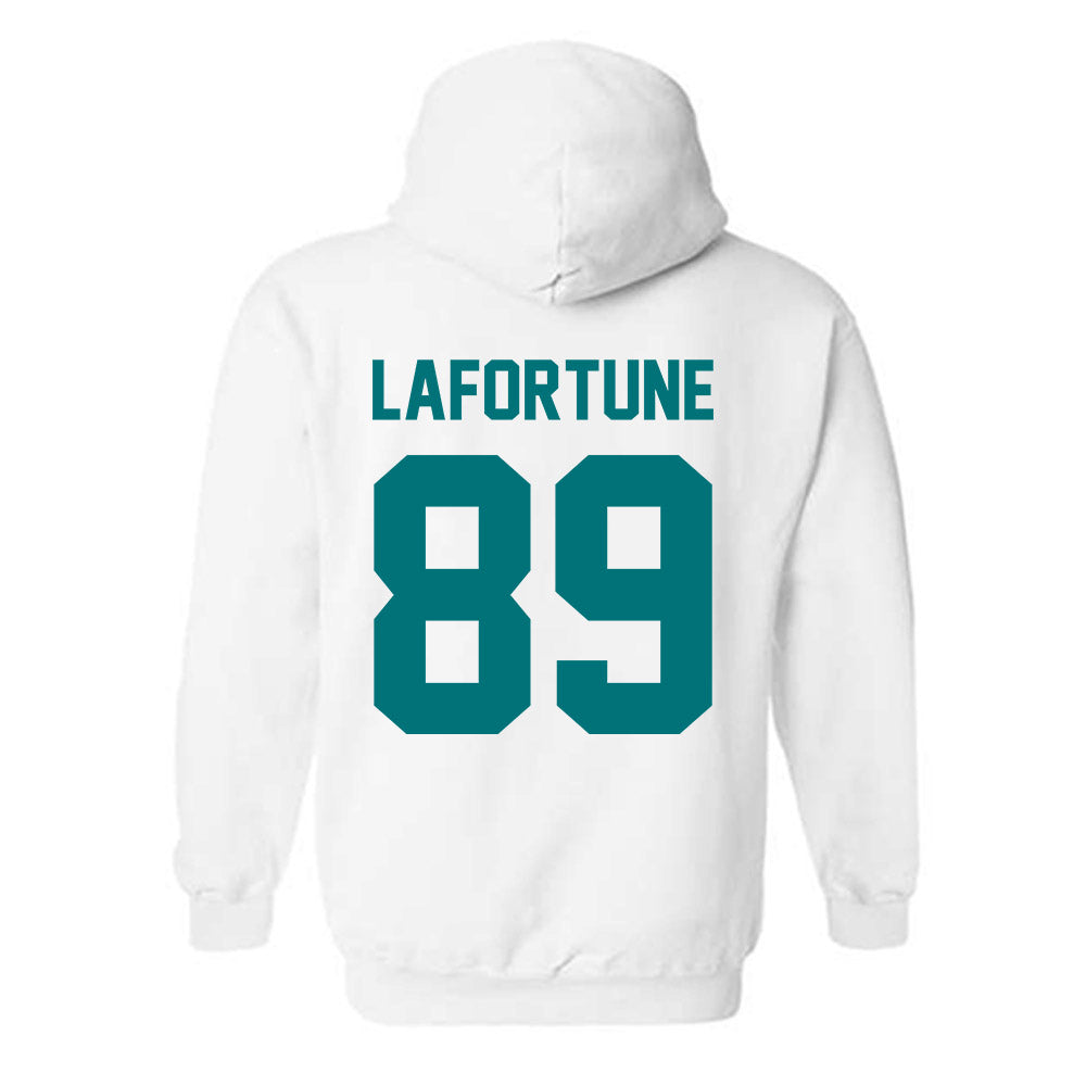 Coastal Carolina - NCAA Football : Tamarion Lafortune - Classic Fashion Shersey Hooded Sweatshirt-1