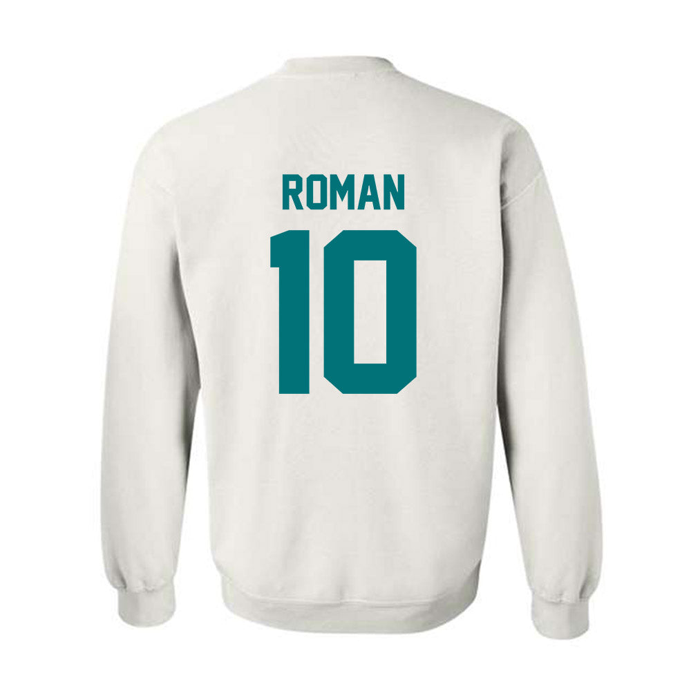 Coastal Carolina - NCAA Football : Travis Roman - Classic Fashion Shersey Crewneck Sweatshirt-1