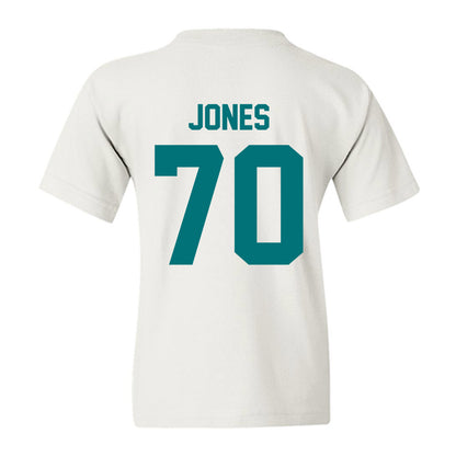 Coastal Carolina - NCAA Football : Daniel Jones - Classic Fashion Shersey Youth T-Shirt-1
