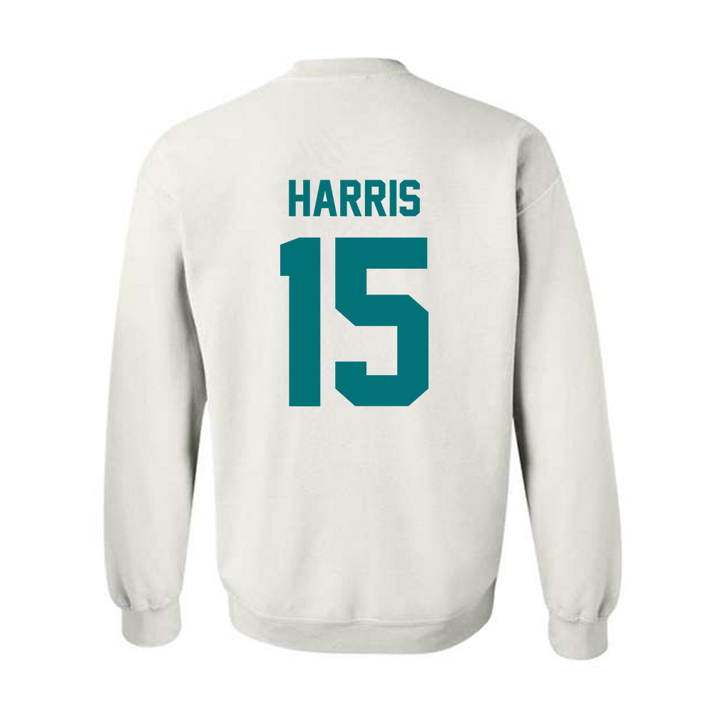 Coastal Carolina - NCAA Women's Basketball : Tateyoina Harris - Classic Fashion Shersey Crewneck Sweatshirt-1