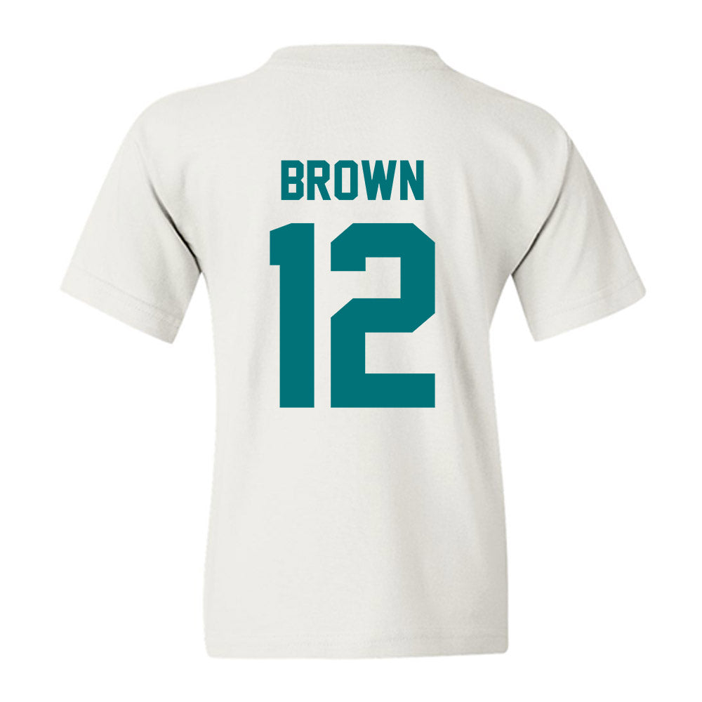 Coastal Carolina - NCAA Men's Basketball : Devin Brown - Classic Fashion Shersey Youth T-Shirt-1