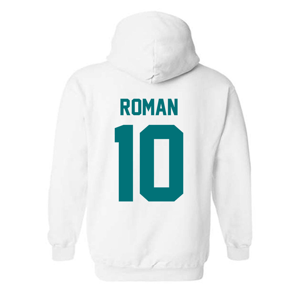 Coastal Carolina - NCAA Football : Travis Roman - Classic Fashion Shersey Hooded Sweatshirt-1