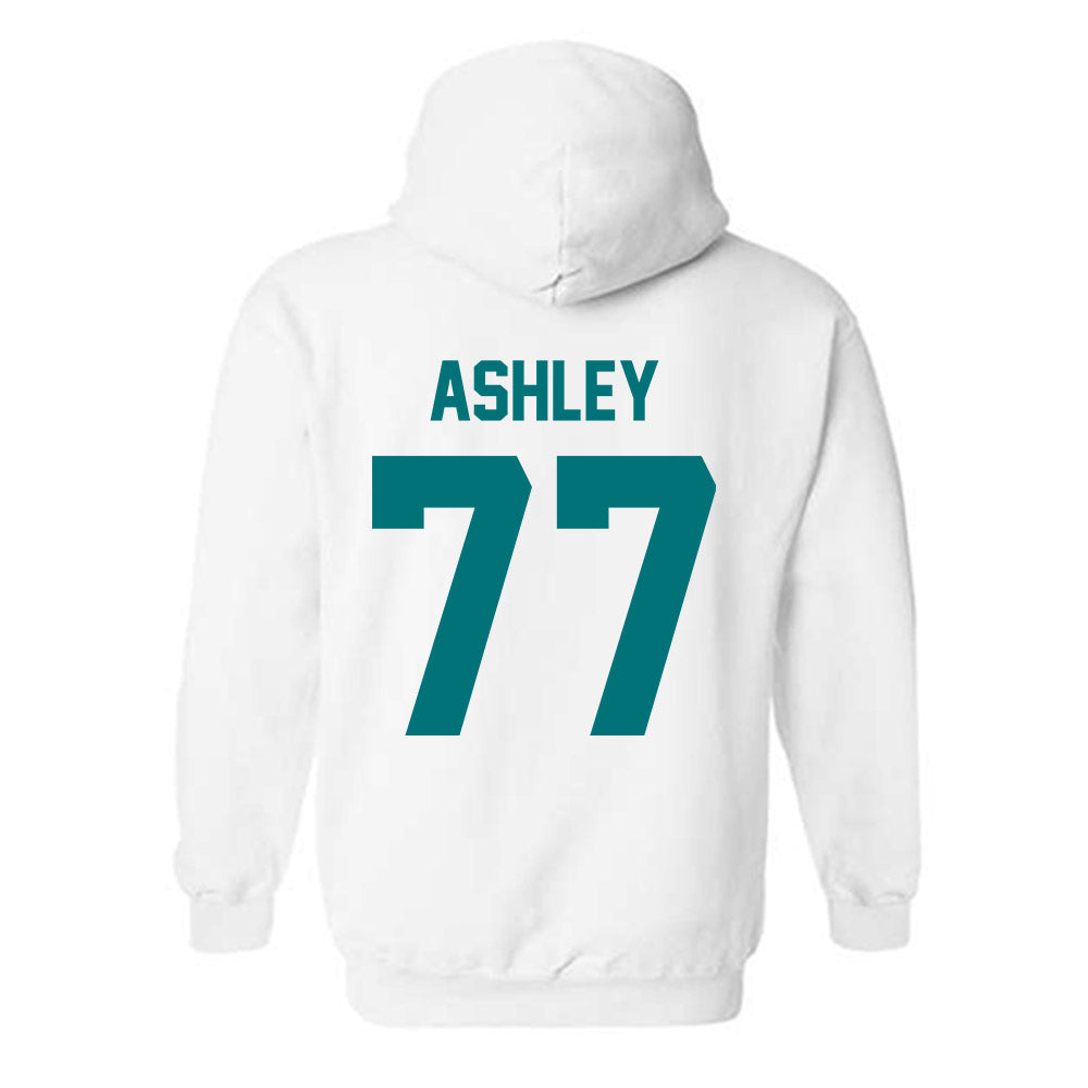 Coastal Carolina - NCAA Football : Johnathan Ashley - Classic Fashion Shersey Hooded Sweatshirt-1