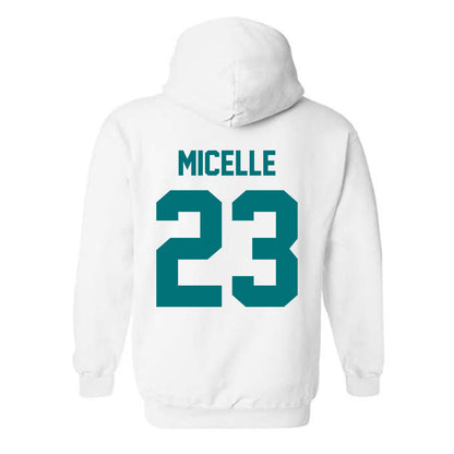 Coastal Carolina - NCAA Women's Volleyball : Becca Micelle - Classic Fashion Shersey Hooded Sweatshirt-1