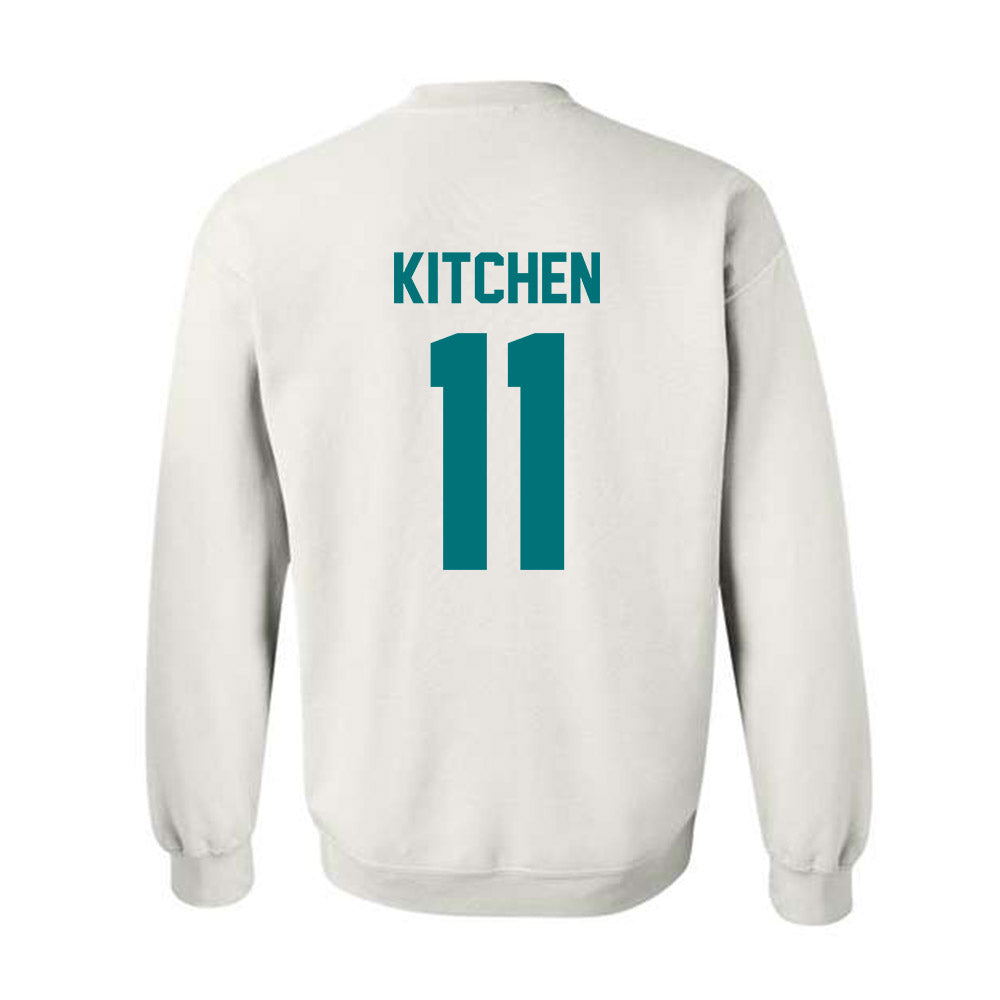 Coastal Carolina - NCAA Women's Basketball : Kamryn Kitchen - Classic Fashion Shersey Crewneck Sweatshirt-1
