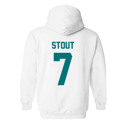 Coastal Carolina - NCAA Women's Volleyball : Jalyn Stout - Classic Fashion Shersey Hooded Sweatshirt-1