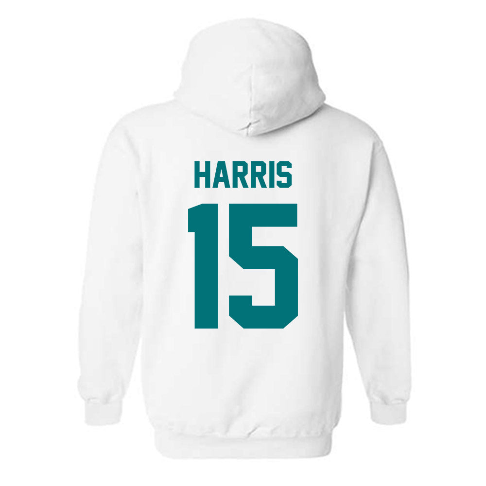 Coastal Carolina - NCAA Women's Basketball : Tateyoina Harris - Classic Fashion Shersey Hooded Sweatshirt-1