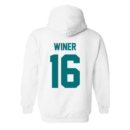 Coastal Carolina - NCAA Baseball : Jackson Winer - Classic Fashion Shersey Hooded Sweatshirt-1