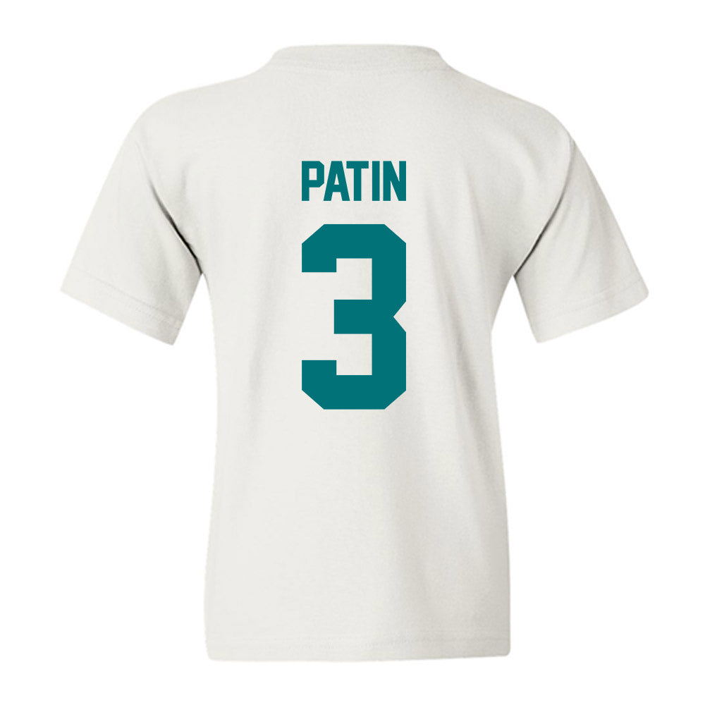 Coastal Carolina - NCAA Women's Basketball : Asia Patin - Classic Fashion Shersey Youth T-Shirt-1