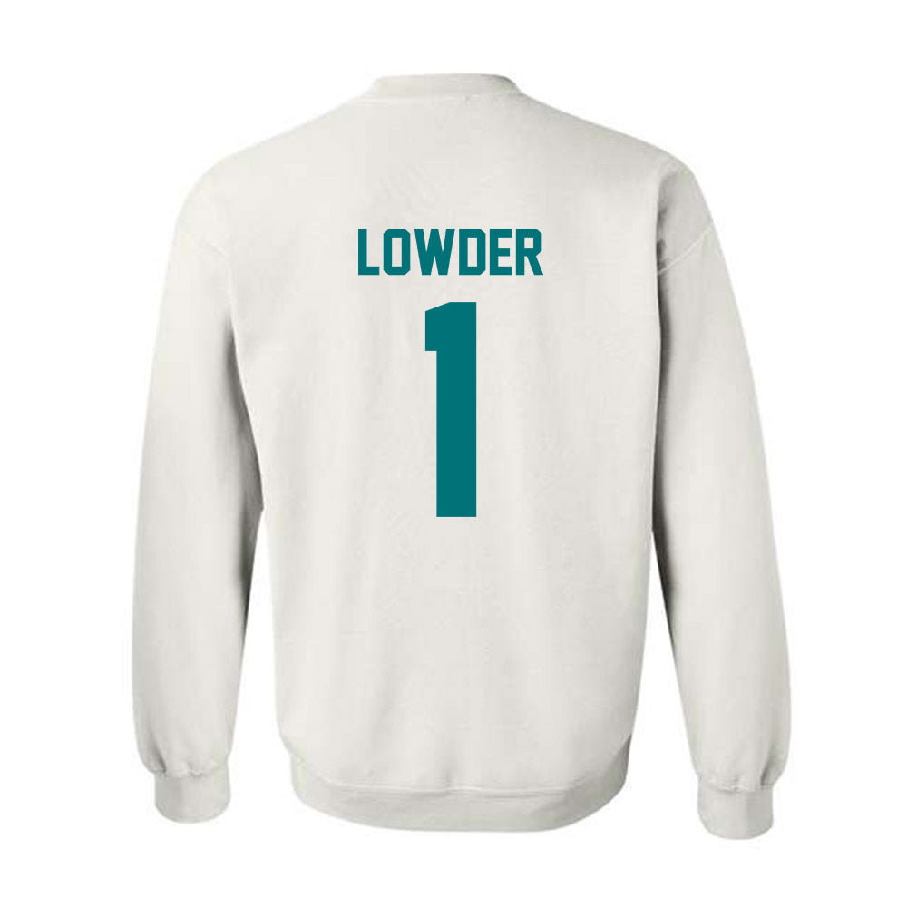 Coastal Carolina - NCAA Women's Basketball : Baylee Lowder - Classic Fashion Shersey Crewneck Sweatshirt-1