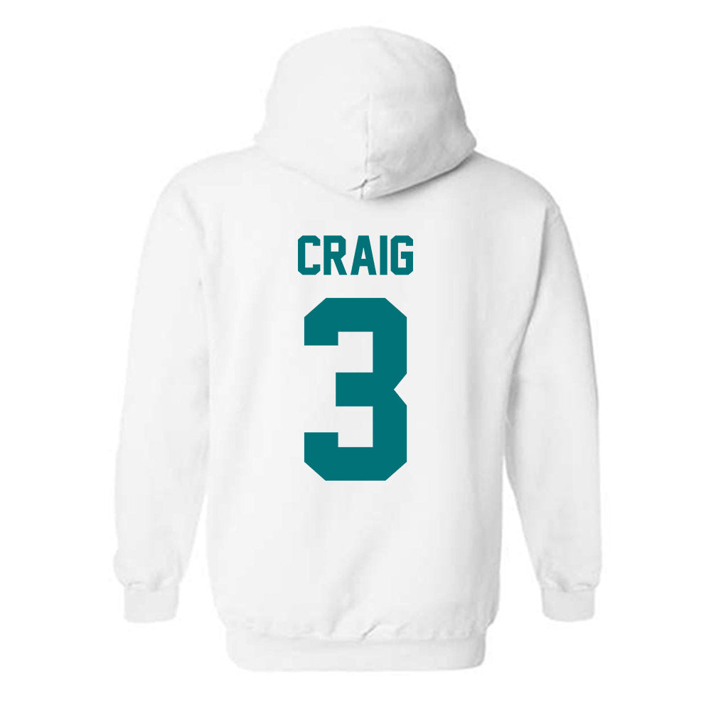 Coastal Carolina - NCAA Men's Basketball : Dajohn Craig - Classic Fashion Shersey Hooded Sweatshirt-1