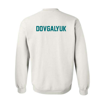 Coastal Carolina - NCAA Men's Track & Field : Calvin Dovgalyuk - Classic Fashion Shersey Crewneck Sweatshirt-1