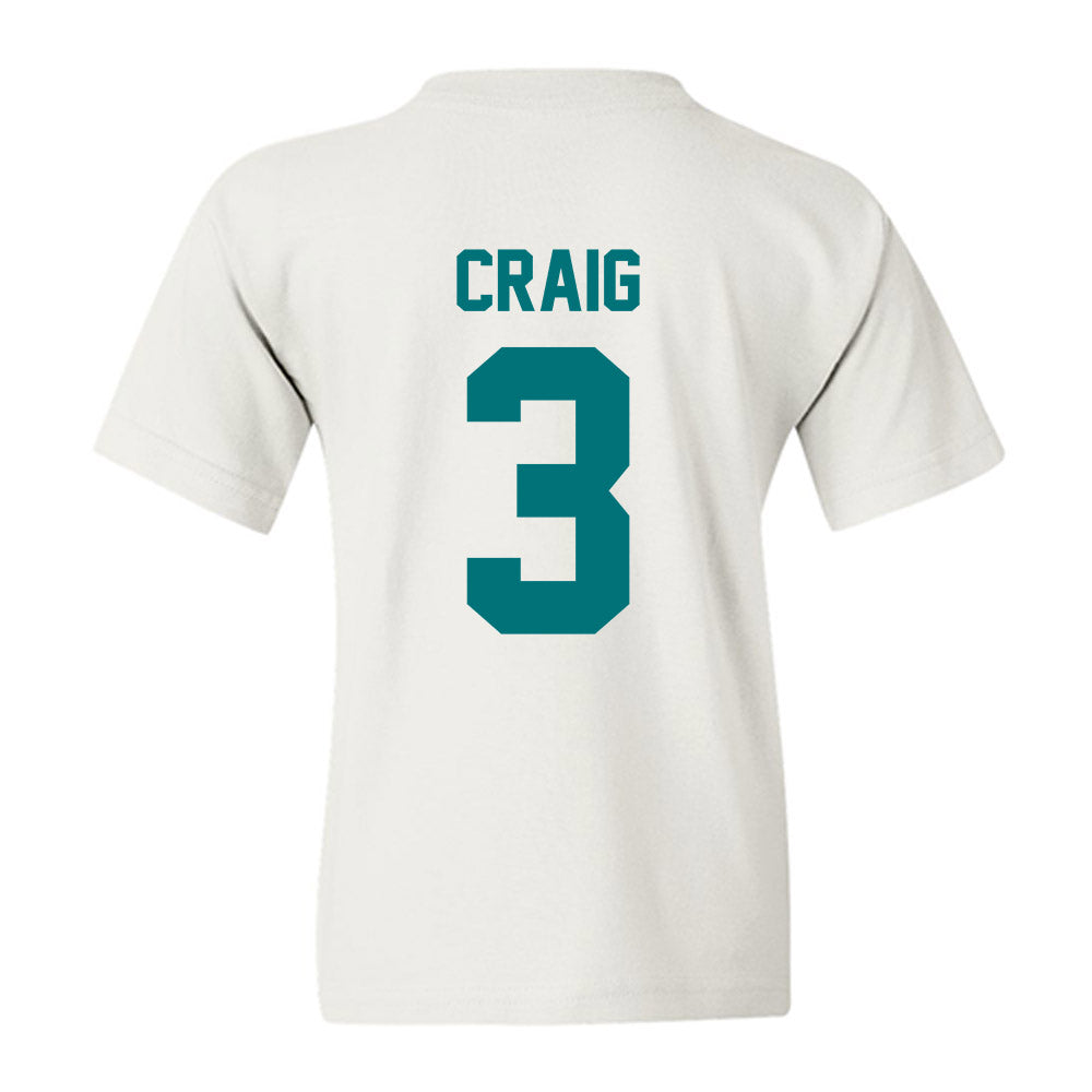 Coastal Carolina - NCAA Men's Basketball : Dajohn Craig - Classic Fashion Shersey Youth T-Shirt-1