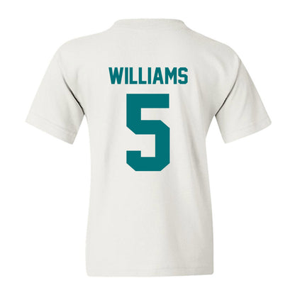 Coastal Carolina - NCAA Women's Basketball : Kristin Williams - Classic Fashion Shersey Youth T-Shirt-1