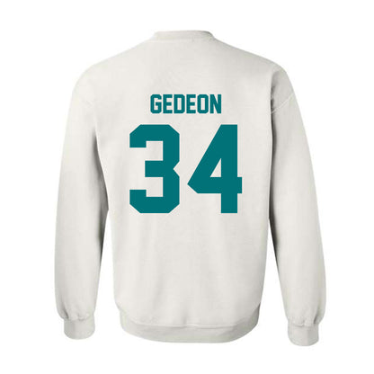 Coastal Carolina - NCAA Football : Wyatt Gedeon - Classic Fashion Shersey Crewneck Sweatshirt-1