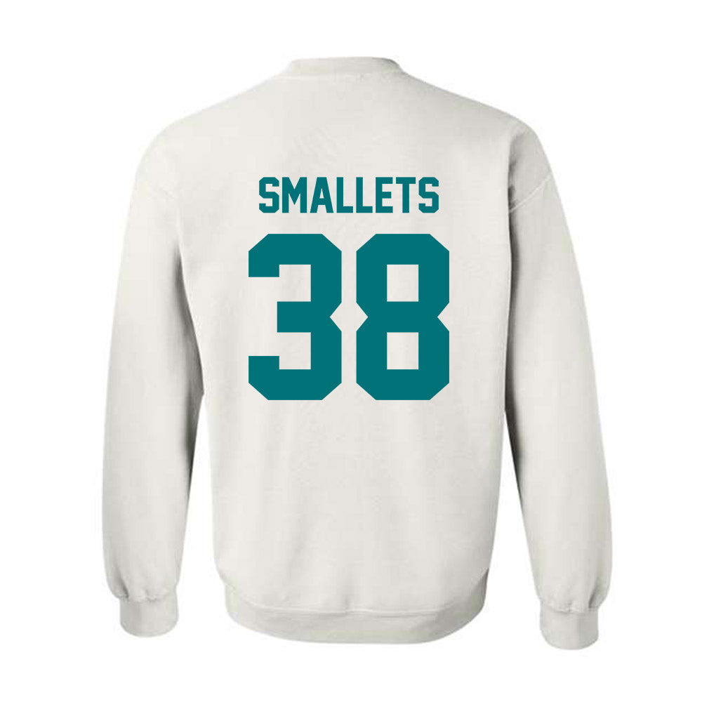 Coastal Carolina - NCAA Baseball : Jackson Smallets - Classic Fashion Shersey Crewneck Sweatshirt-1