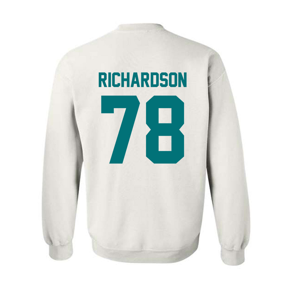 Coastal Carolina - NCAA Football : Daughtry Richardson - Classic Fashion Shersey Crewneck Sweatshirt-1