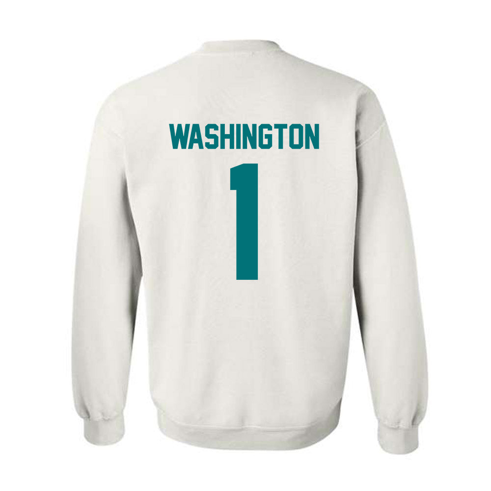 Coastal Carolina - NCAA Football : Robby Washington - Classic Fashion Shersey Crewneck Sweatshirt-1