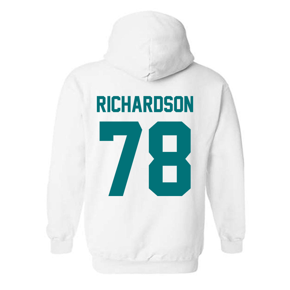 Coastal Carolina - NCAA Football : Daughtry Richardson - Classic Fashion Shersey Hooded Sweatshirt-1