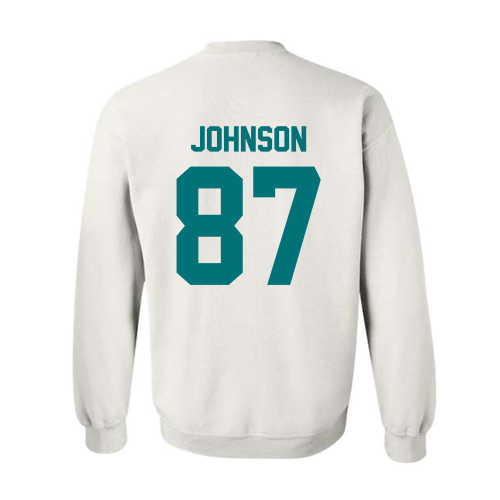 Coastal Carolina - NCAA Football : Jayden Johnson - Classic Fashion Shersey Crewneck Sweatshirt-1