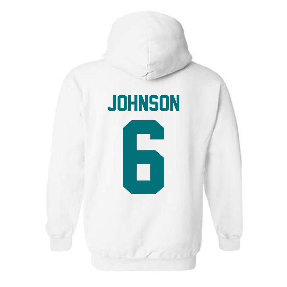 Coastal Carolina - NCAA Football : Krosse Johnson - Classic Fashion Shersey Hooded Sweatshirt-1