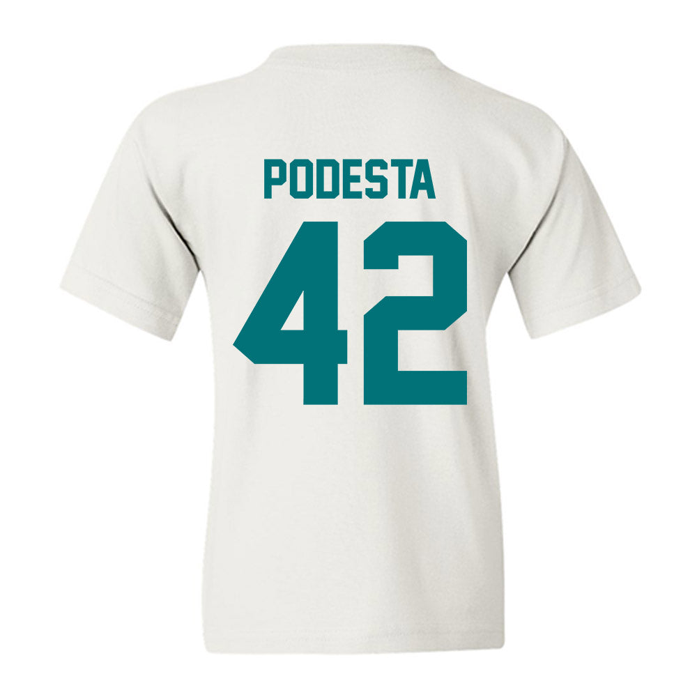 Coastal Carolina - NCAA Football : Roland Podesta - Classic Fashion Shersey Youth T-Shirt-1