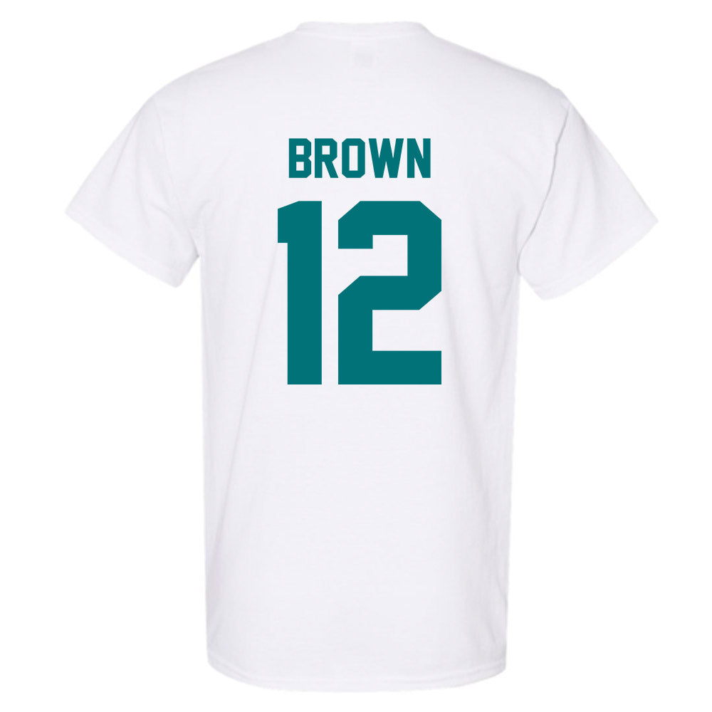 Coastal Carolina - NCAA Men's Basketball : Devin Brown - Classic Fashion Shersey T-Shirt-1