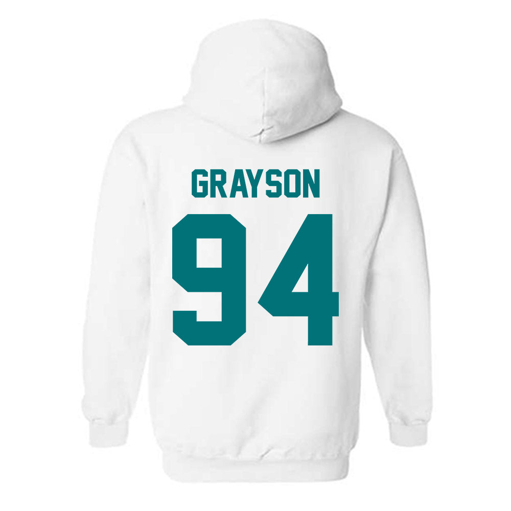 Coastal Carolina - NCAA Football : Donovan Grayson - Classic Fashion Shersey Hooded Sweatshirt-1