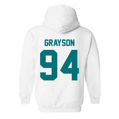 Coastal Carolina - NCAA Football : Donovan Grayson - Classic Fashion Shersey Hooded Sweatshirt-1