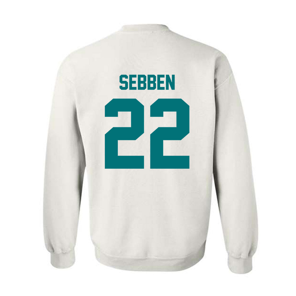 Coastal Carolina - NCAA Women's Lacrosse : Ava Sebben - Classic Fashion Shersey Crewneck Sweatshirt-1