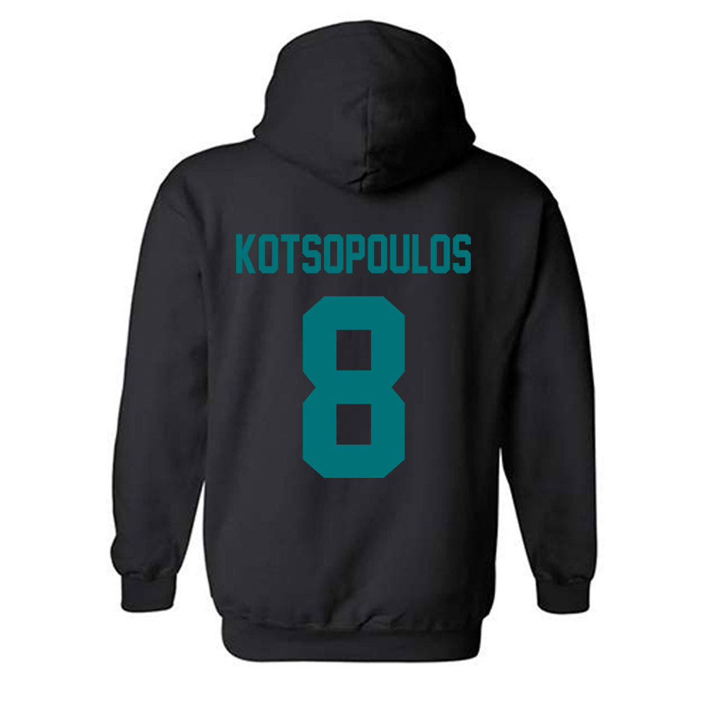 Coastal Carolina - NCAA Women's Soccer : Kyra Kotsopoulos - Classic Fashion Shersey Hooded Sweatshirt-1