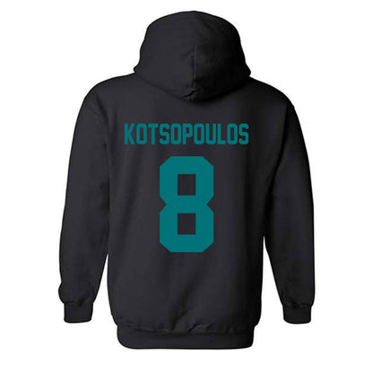 Coastal Carolina - NCAA Women's Soccer : Kyra Kotsopoulos - Classic Fashion Shersey Hooded Sweatshirt-1