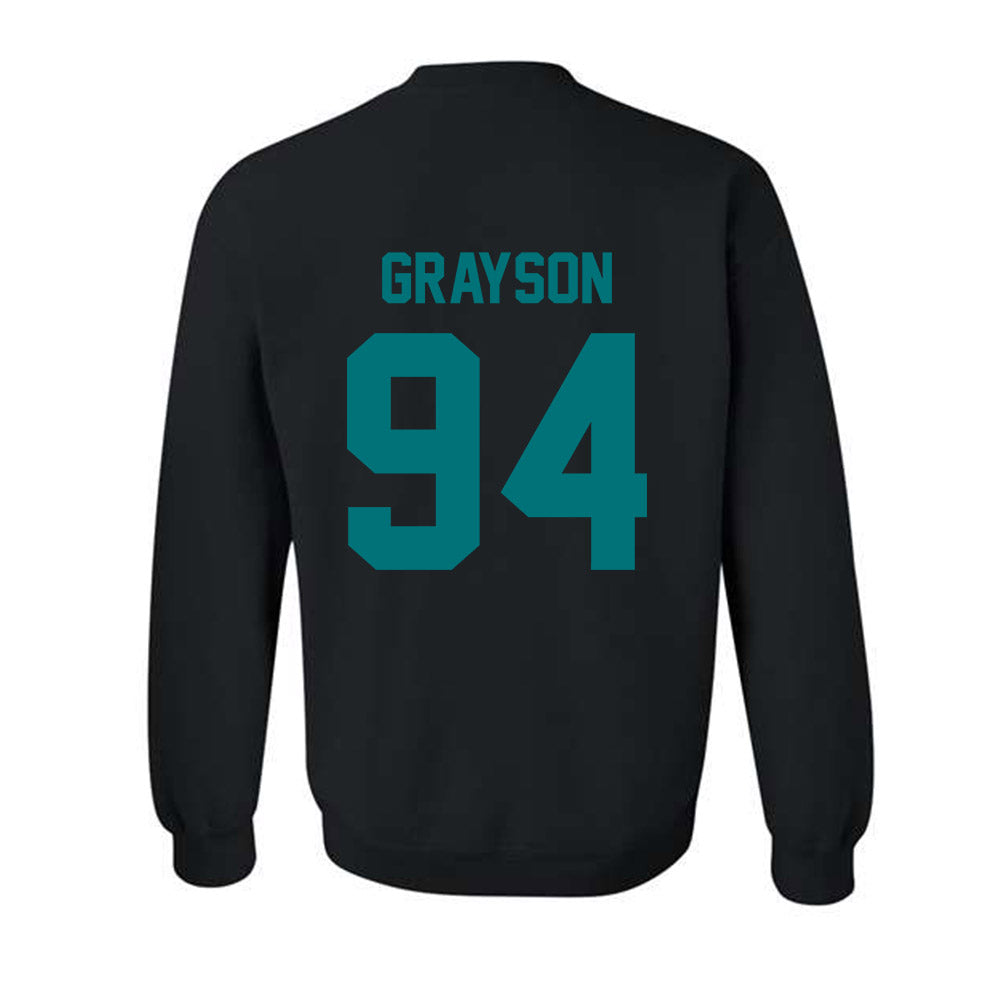 Coastal Carolina - NCAA Football : Donovan Grayson - Classic Fashion Shersey Crewneck Sweatshirt-1