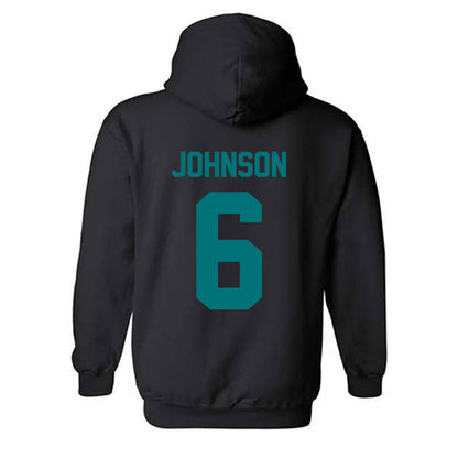 Coastal Carolina - NCAA Football : Krosse Johnson - Classic Fashion Shersey Hooded Sweatshirt-1