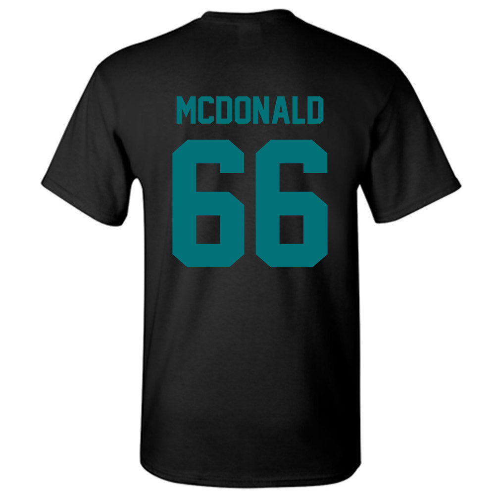Coastal Carolina - NCAA Football : Kain McDonald - Classic Fashion Shersey T-Shirt-1