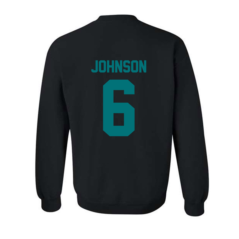 Coastal Carolina - NCAA Football : Krosse Johnson - Classic Fashion Shersey Crewneck Sweatshirt-1
