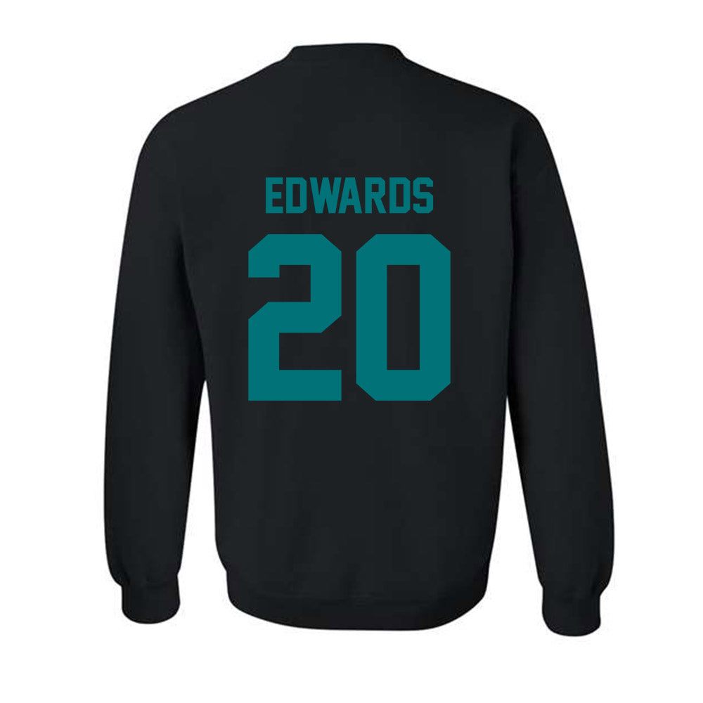 Coastal Carolina - NCAA Football : Jevon Edwards - Classic Fashion Shersey Crewneck Sweatshirt-1