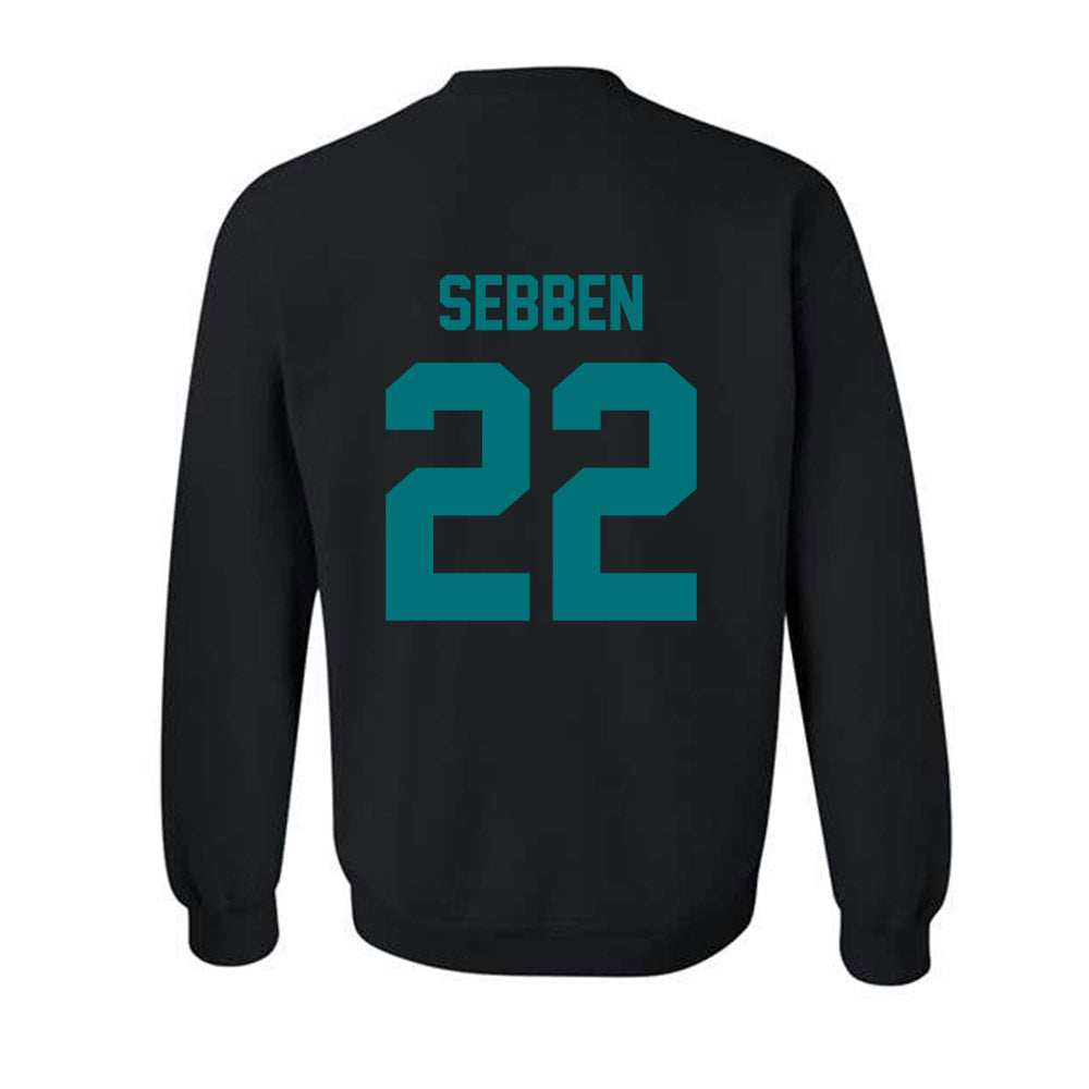 Coastal Carolina - NCAA Women's Lacrosse : Ava Sebben - Classic Fashion Shersey Crewneck Sweatshirt-1