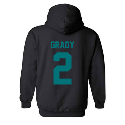 Coastal Carolina - NCAA Women's Basketball : Tessa Grady - Classic Fashion Shersey Hooded Sweatshirt-1